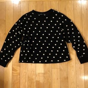 Bershka dot sweater